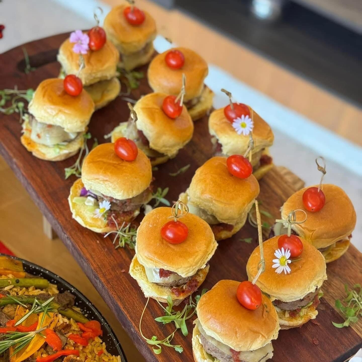 Slider Burgers Tray